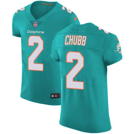 cheap Dolphins #2 Bradley Chubb Aqua Green Team Color Men's Stitched NFL Vapor Untouchable Elite Jersey