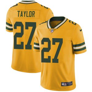 packers #27 patrick taylor yellow men's stitched nfl limited rush cheap jersey