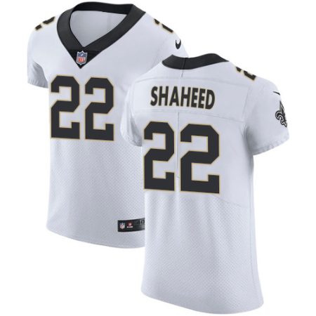 wholesale Saints #22 Rashid Shaheed White Men's Stitched NFL Vapor Untouchable Elite Jersey