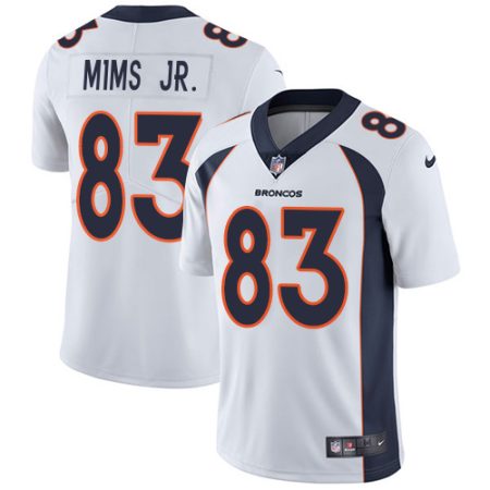 wholesale Broncos #83 Marvin Mims Jr. White Men's Stitched NFL Vapor Untouchable Limited Jersey