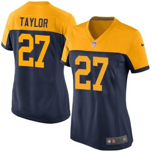 cheap Packers #27 Patrick Taylor Navy Blue Alternate Women's Stitched NFL Vapor Untouchable Limited Jersey