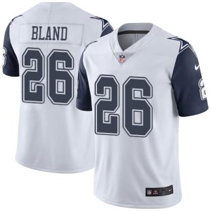 Cowboys #26 DaRon Bland White Youth Stitched NFL Limited Rush Jersey