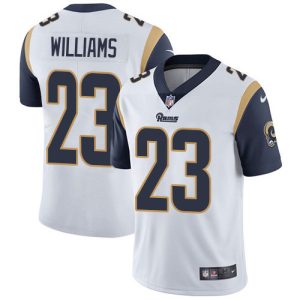 Rams #23 Kyren Williams White Men's Stitched NFL Vapor Untouchable Limited Jersey