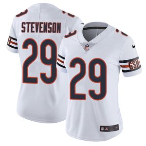 bears #29 tyrique stevenson white women's stitched nfl vapor untouchable limited cheap jersey