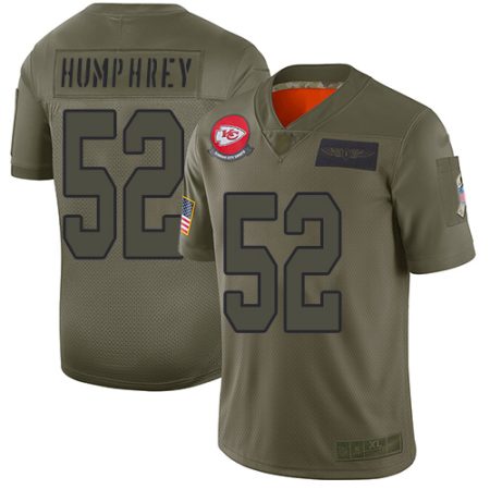 chiefs #52 creed humphrey camo youth stitched nfl limited 2019 salute to service wholesale jersey