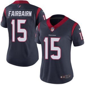 cheap Texans #15 Ka'imi Fairbairn Navy Blue Team Color Women's Stitched NFL Vapor Untouchable Limited Jersey