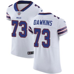 Bills #73 Dion Dawkins White Men's Stitched NFL Vapor Untouchable Elite Jersey