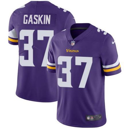 Vikings #37 Myles Gaskin Purple Team Color Men's Stitched NFL Vapor Untouchable Limited Jersey