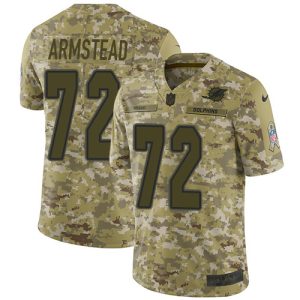 dolphins #72 terron armstead camo youth stitched nfl limited 2018 salute to service wholesale jersey