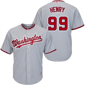 nationals #99 cole henry grey new cool base stitched mlb cheap jersey