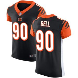 Bengals #90 Travis Bell Black Team Color Men's Stitched NFL Vapor Untouchable Elite Jersey