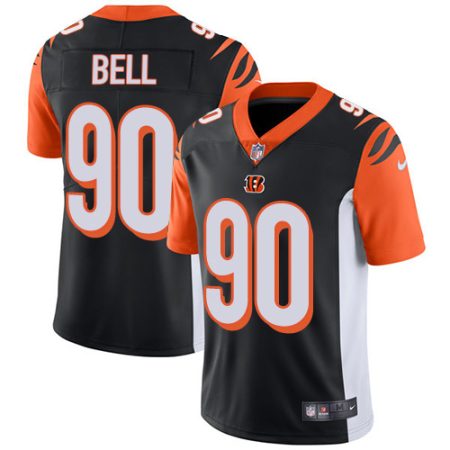 Bengals #90 Travis Bell Black Team Color Men's Stitched NFL Vapor Untouchable Limited Jersey