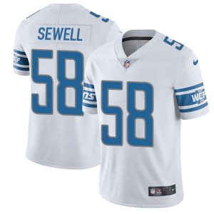 lions #58 penei sewell white youth stitched nfl vapor untouchable limited wholesale jersey