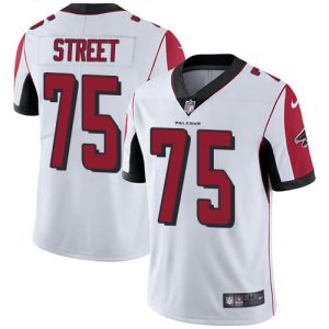 falcons #75 kentavius street white stitched youth nfl vapor untouchable limited wholesale jersey