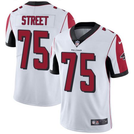 falcons #75 kentavius street white stitched youth nfl vapor untouchable limited wholesale jersey