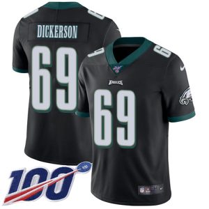 eagles #69 landon dickerson black alternate youth stitched nfl 100th season vapor untouchable limited cheap jersey