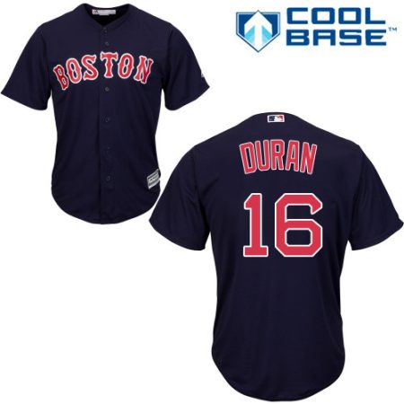 cheap Red Sox #16 Jarren Duran Navy Blue New Cool Base Stitched MLB Jersey