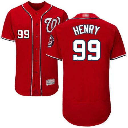 elite Nationals #99 Cole Henry Red Flexbase Authentic Collection Stitched MLB Jersey