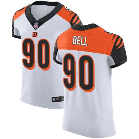 bengals #90 travis bell white men's stitched nfl vapor untouchable elite wholesale jersey