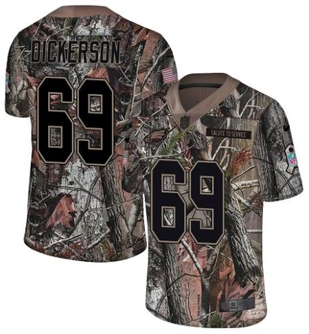 eagles #69 landon dickerson camo youth stitched nfl limited rush realtree cheap jersey