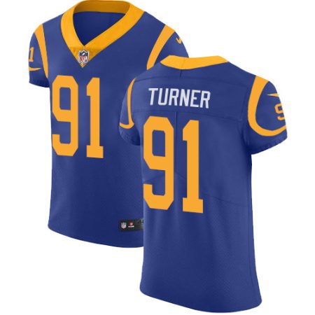 rams #91 kobie turner royal blue alternate men's stitched nfl vapor untouchable elite elite jersey