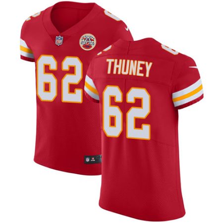 elite Chiefs #62 Joe Thuney Red Team Color Men's Stitched NFL Vapor Untouchable Elite Jersey