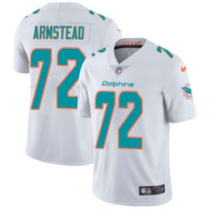 Dolphins #72 Terron Armstead White Men's Stitched NFL Vapor Untouchable Limited Jersey