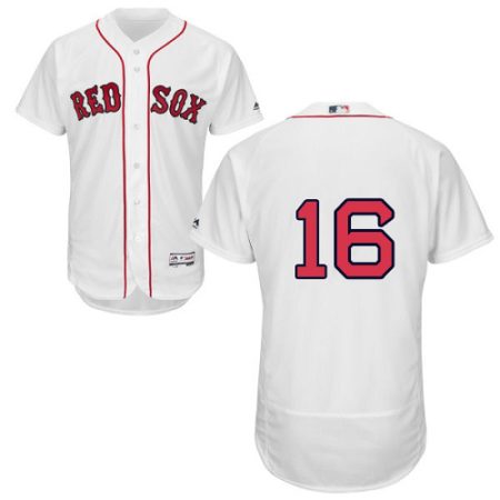 wholesale Red Sox #16 Jarren Duran White Flexbase Authentic Collection Stitched MLB Jersey