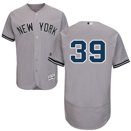 yankees #39 jose trevino grey flexbase authentic collection stitched mlb wholesale jersey