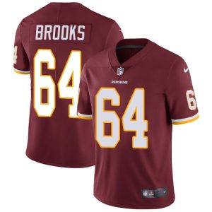 commanders #64 mason brooks burgundy red team color youth stitched nfl vapor untouchable limited cheap jersey