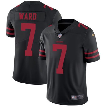 49ers #7 charvarius ward black alternate men's stitched nfl vapor untouchable limited cheap jersey