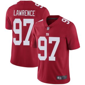 Giants #97 Dexter Lawrence Red Youth Stitched NFL Limited Inverted Legend Jersey