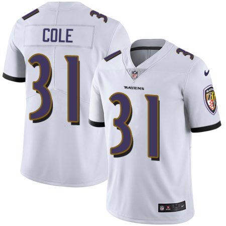 Ravens #31 Dalvin Cook White Youth Stitched NFL Vapor Untouchable Limited Jersey