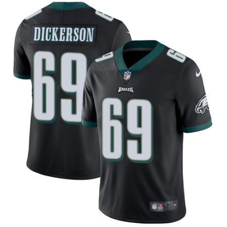 eagles #69 landon dickerson black alternate youth stitched nfl vapor untouchable limited elite jersey