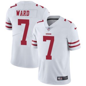 49ers #7 Charvarius Ward White Men's Stitched NFL Vapor Untouchable Limited Jersey