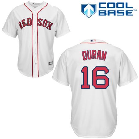 Red Sox #16 Jarren Duran White New Cool Base Stitched MLB Jersey