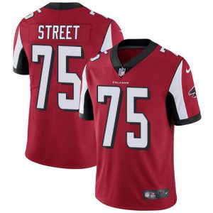 falcons #75 kentavius street red team color men's stitched nfl vapor untouchable limited cheap jersey